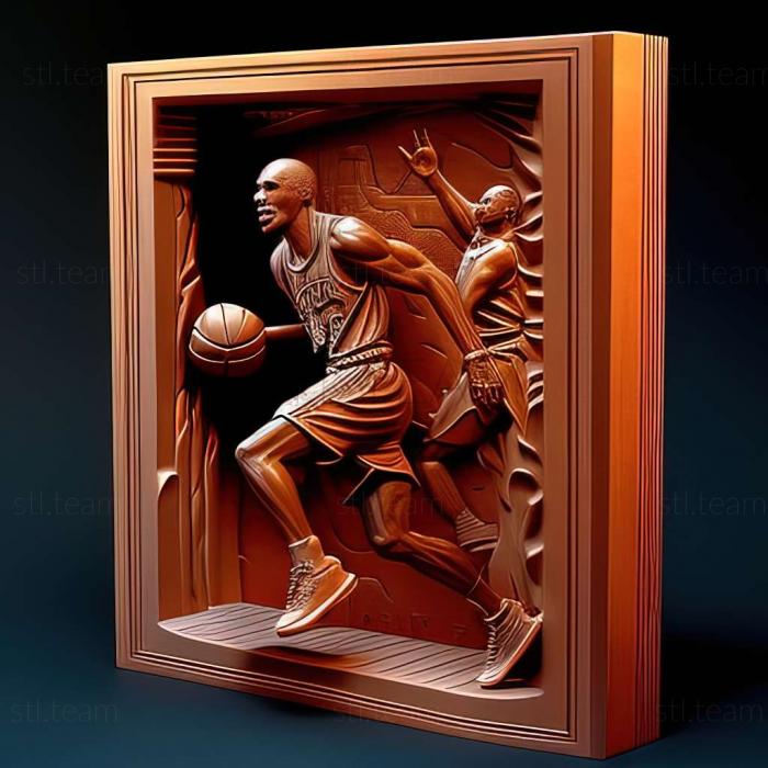 3D модель Игра NBA Live 2003 (STL)